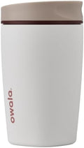 Owala SmoothSip Slider Insulated Stainless Steel Coffee Tumbler, Reusable