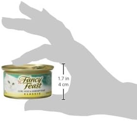 Purina Fancy Feast Seafood Classic Pate Collection Grain Free Wet Cat Food