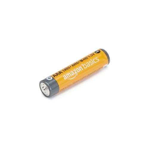Amazon Basics AAA Long-Lasting Alkaline Batteries, 36-Count, 1.5 Volt