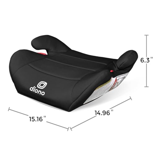 Diono Solana Lite Backless Booster Car Seat Pack of 2, Lightweight & Portable