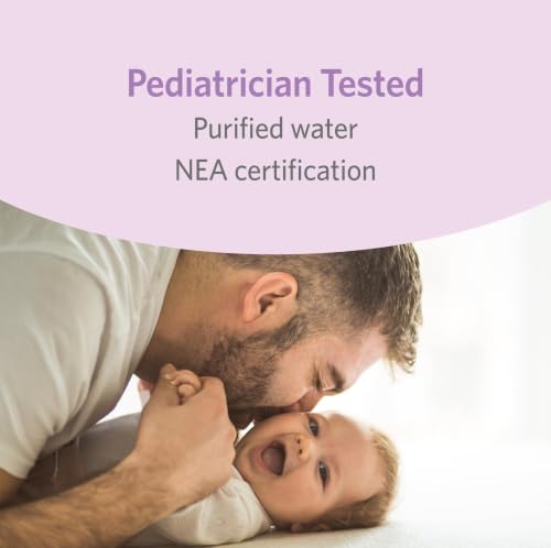 Amazon Elements Baby Wipes, Sensitive, Unscented, Cleans Gently, 270 Count