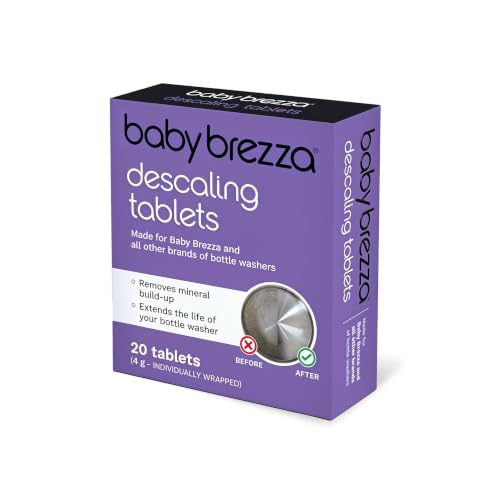 Baby Brezza Descaling Tablets - Compatible with Bottle Washer Pro and All