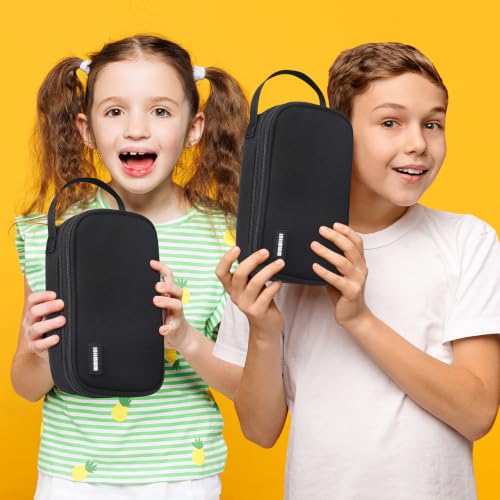 Pencil Case Large, High Capacity Canvas Big Pencil Pouch Organizer Holder