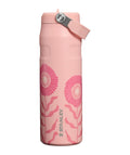STANLEY IceFlow Flip Straw 2.0 Bottle, 24 oz, Sorbet Garden