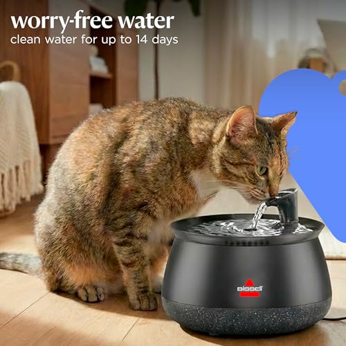 BISSELL HydrateWell Cat Water Fountain, 91oz, 4408