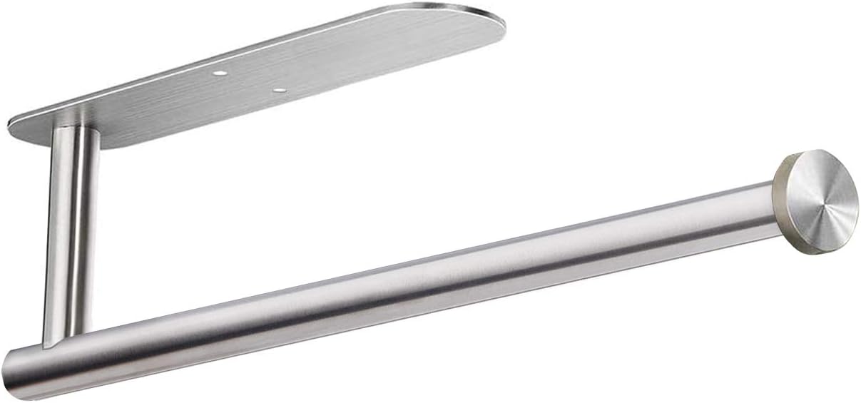 Paper Towel Holders for Kitchen,Paper Towels Bulk- Self-Adhesive Under