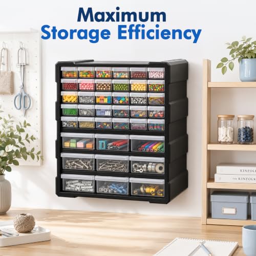 Drawer Organizer Craft Organizers and Storage with Dividers Labels Thicker
