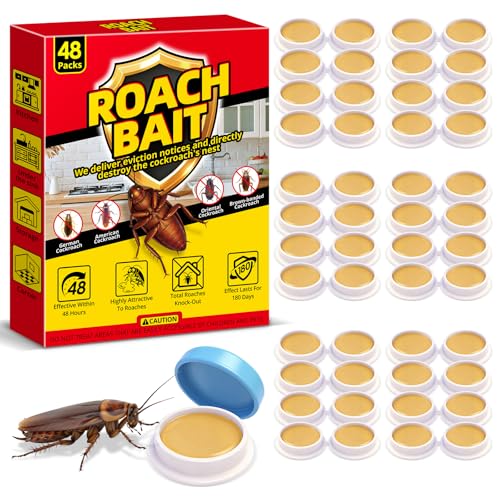 Cockroach Killer Indoor Home - 48 Packs