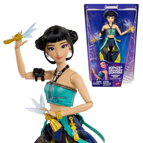 Mattel Kpop Demon Hunters HUNTR/X Zoey Fashion Doll