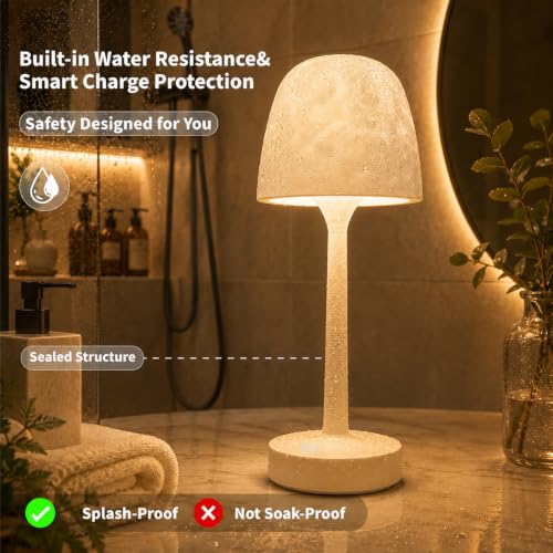 Shower Lamp Waterproof Rechargeable LED Ocean Projector Outdoor Floor Lamps