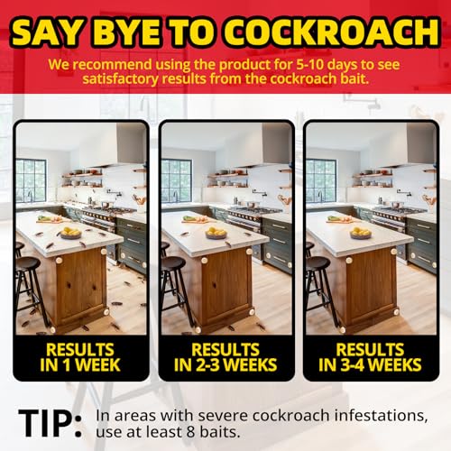 Cockroach Killer Indoor Home - 48 Packs
