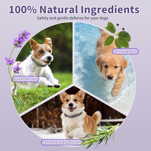 5 Packs Flea and Tick Collar for Dogs, Flea Collar for 40-Month Protection