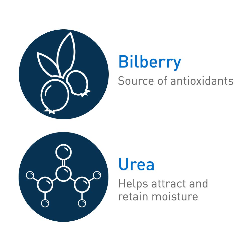 CeraVe Moisturizing Cream for Diabetics‰۪ Dry Skin, Urea Cream with Bilberry