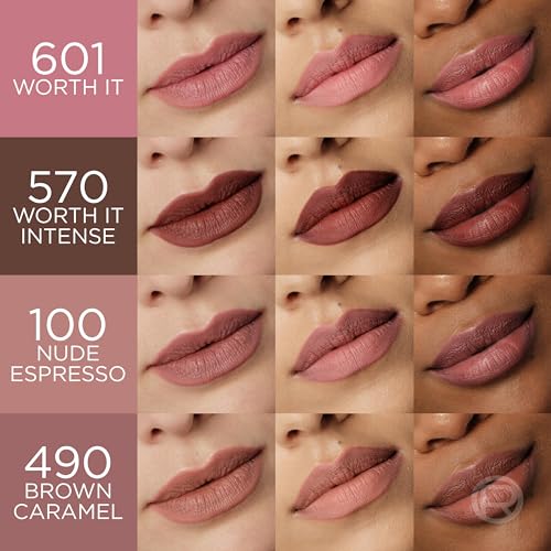 L'Oreal Paris Blurfiller Lip Liner, Lightweight, Buildable, and Sculpting Lip