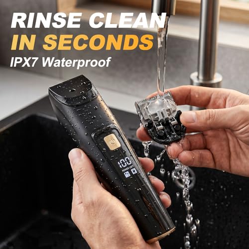 Beard Trimmer for Men, Cordless 18-in-1 Electric Razor & Hair Clipper,Gifts