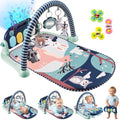 Joryuek Baby Play Mat, Tummy Time Mat with Piano Music and Lights, Baby