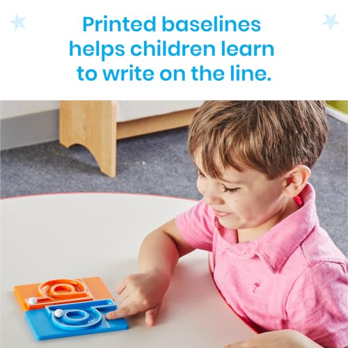 hand2mind MarbleTracers - Lowercase Letters, 24 Letter Tracing Trays, 10