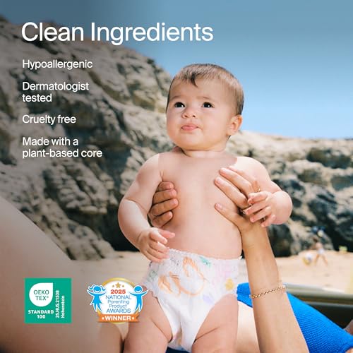 Coterie Baby Swim Diapers, Size Medium (20-34 lbs), 2-Pack