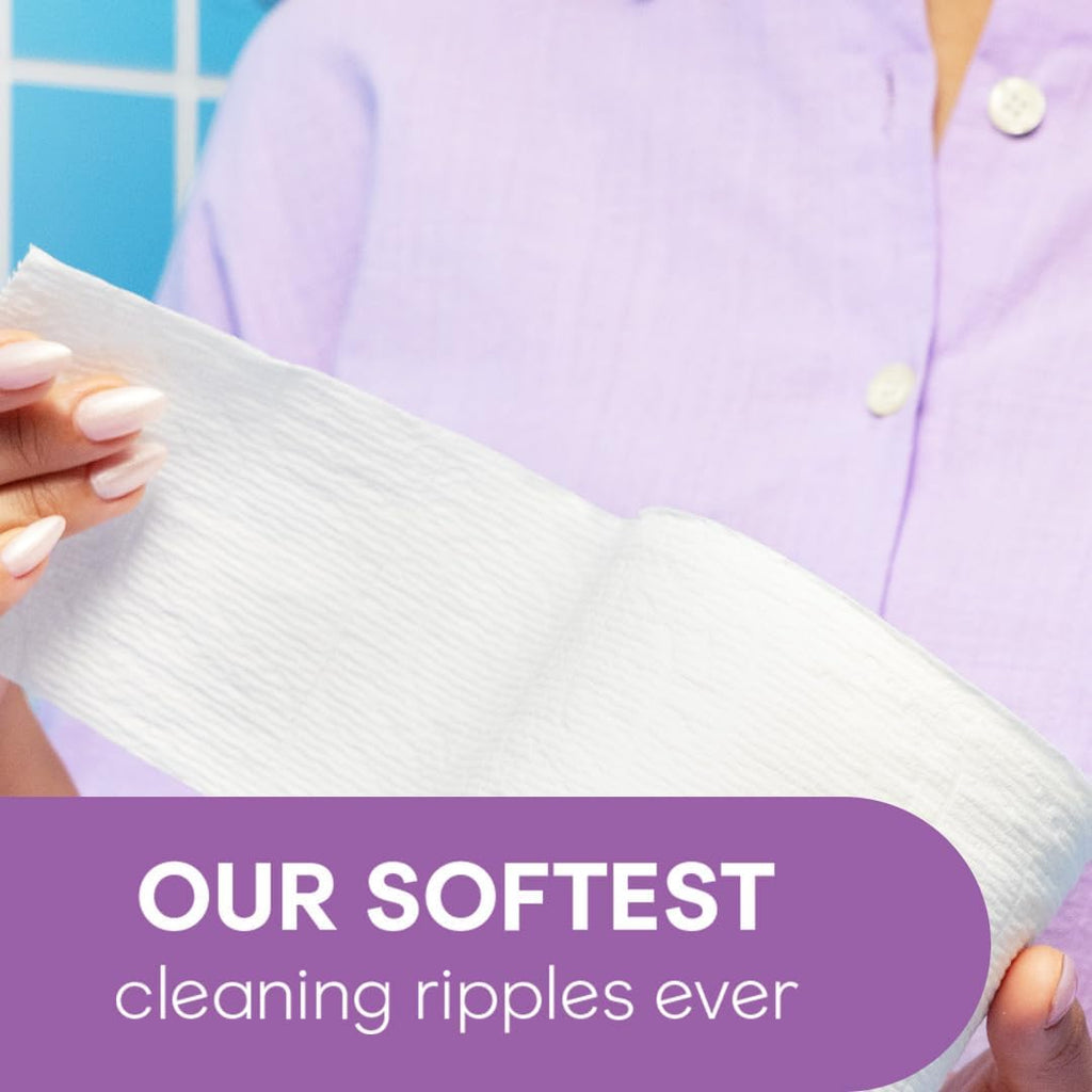 Cottonelle Ultra Comfort Toilet Paper with Cushiony CleaningRipples Texture