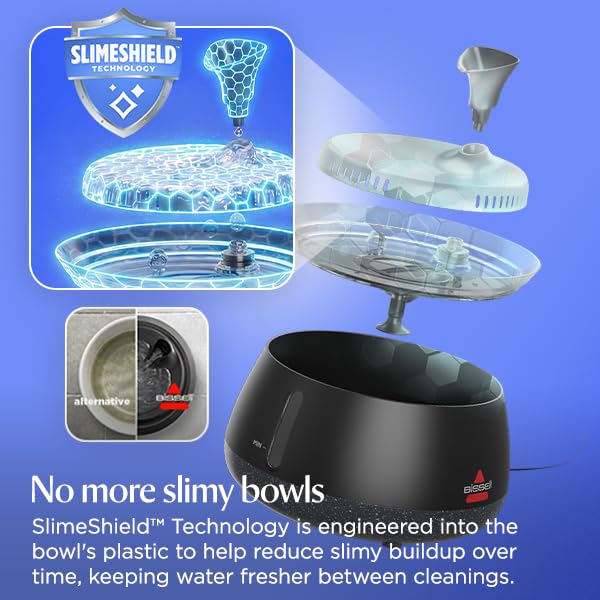 BISSELL HydrateWell Cat Water Fountain, 91oz, 4408
