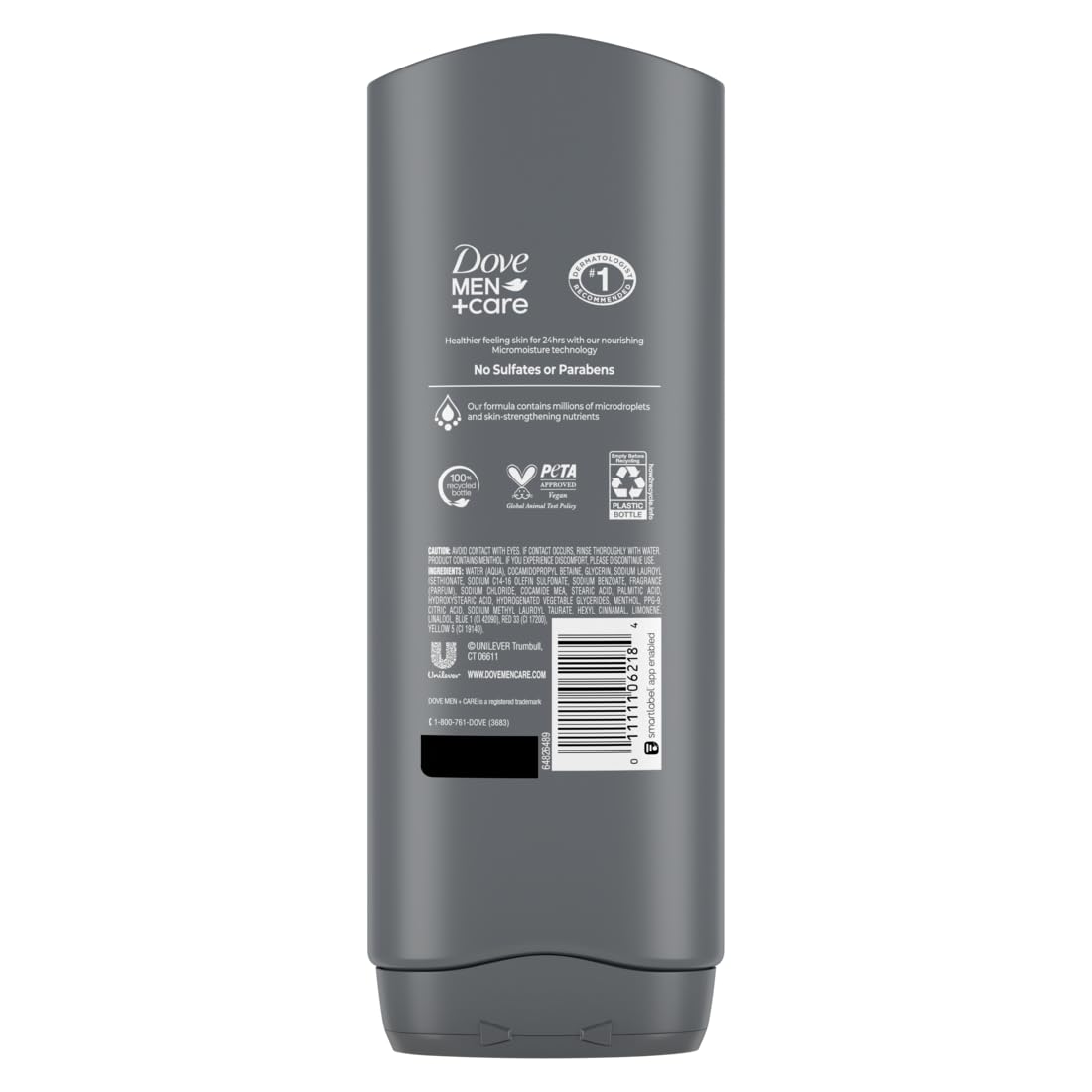 DOVE Men + Care Body Wash and Face for Fresh, Healthy-Feeling Skin Extra