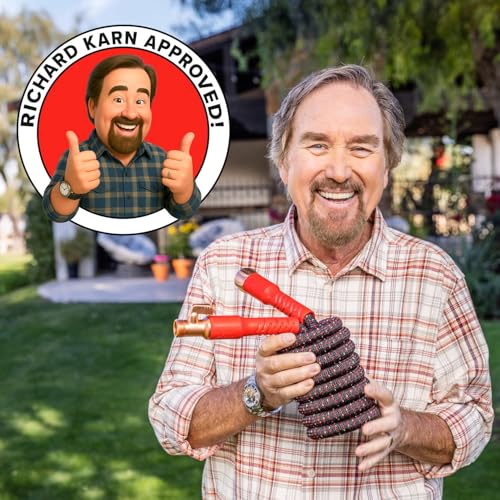 Pocket Hose Ballistic 50 FT Expandable Garden Hose, No-Kink, As Seen on TV
