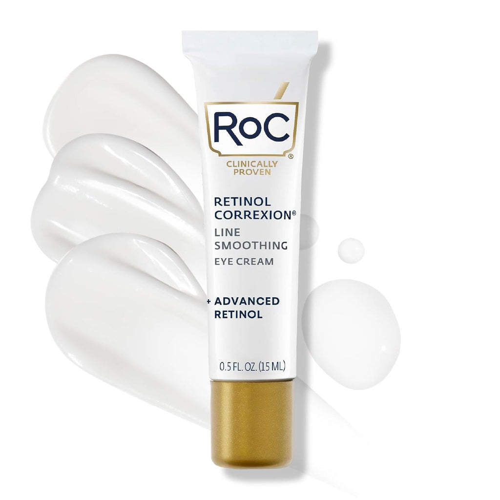 RoC Retinol Correxion Under Eye Cream for Dark Circles & Puffiness, Daily