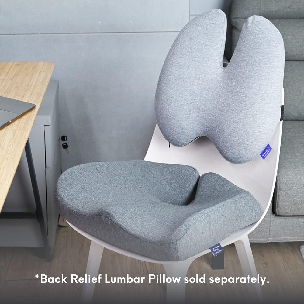 Cushion Lab Patented Pressure Relief Seat Cushion for Long Sitting Hours on