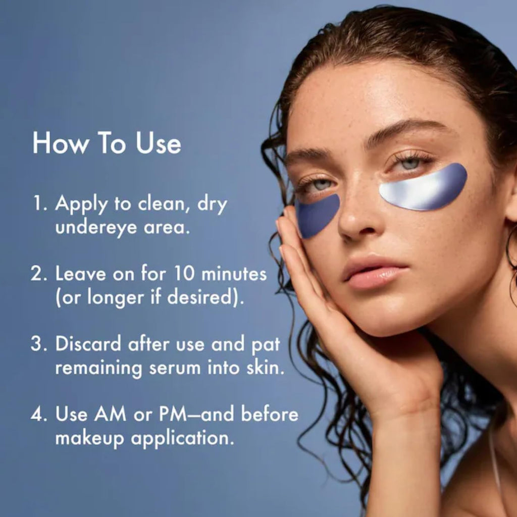 Summer Fridays Jet Lag Under Eye Patches - Hydrating & Depuffing Hydrogel Eye