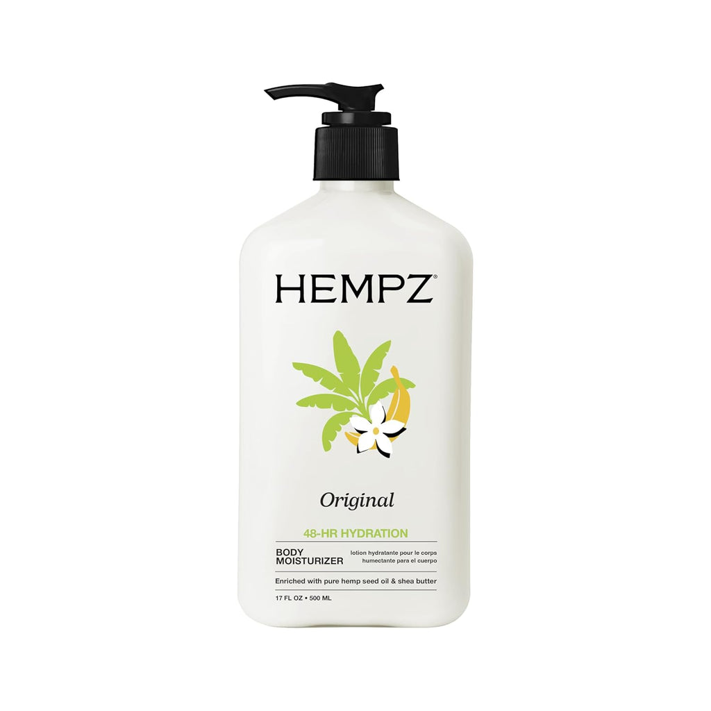 Hempz Original, Natural Hemp Seed Oil Body Moisturizer with Shea Butter and
