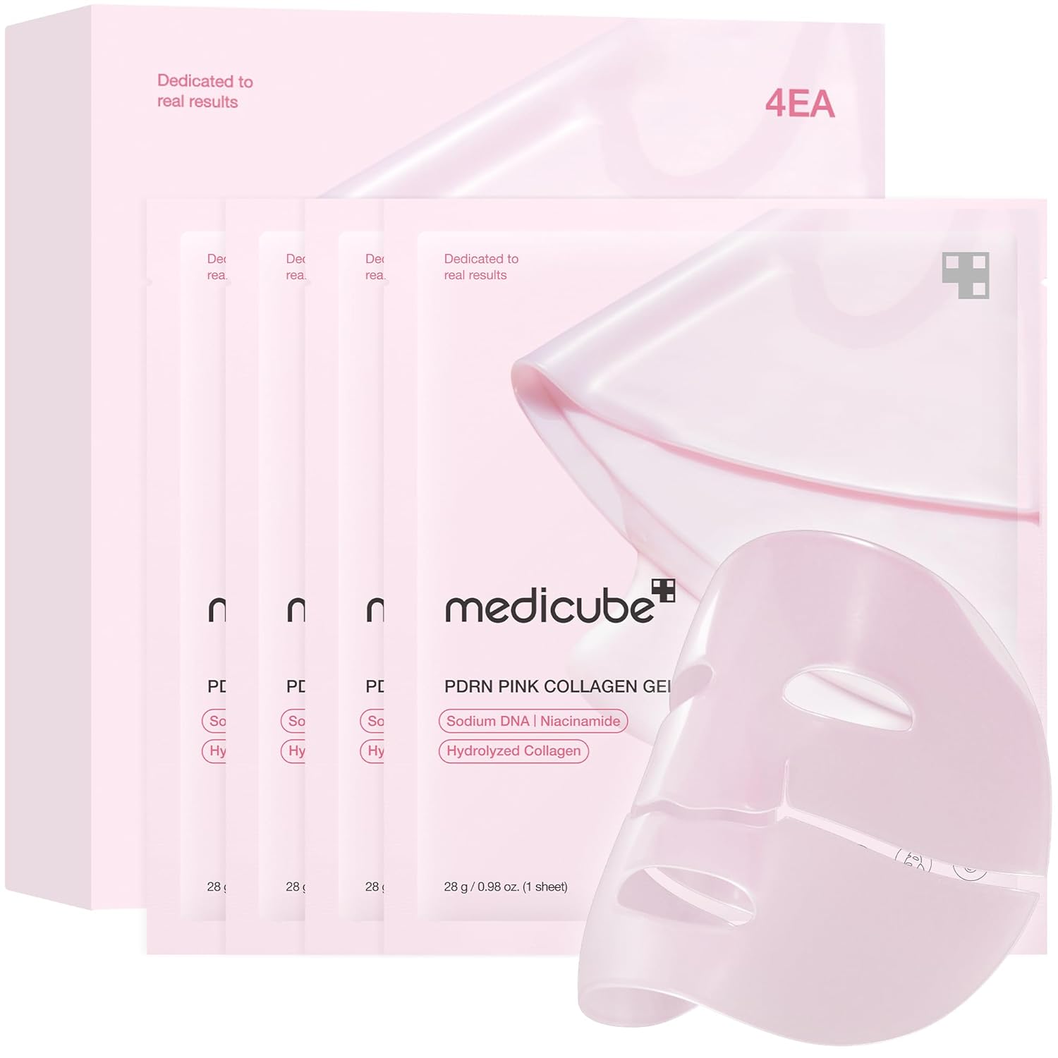 medicube Jelly Gel Mask with Salmon DNA PDRN Pink Collagen