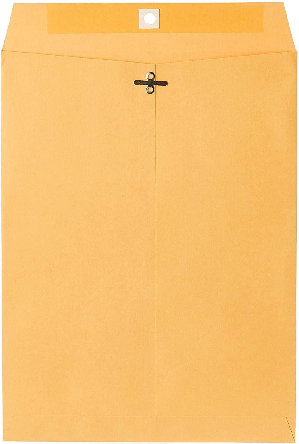 Mead Envelopes, 9" x 12", Clasp Closure, Brown Kraft All-Purpose 24-lb Paper