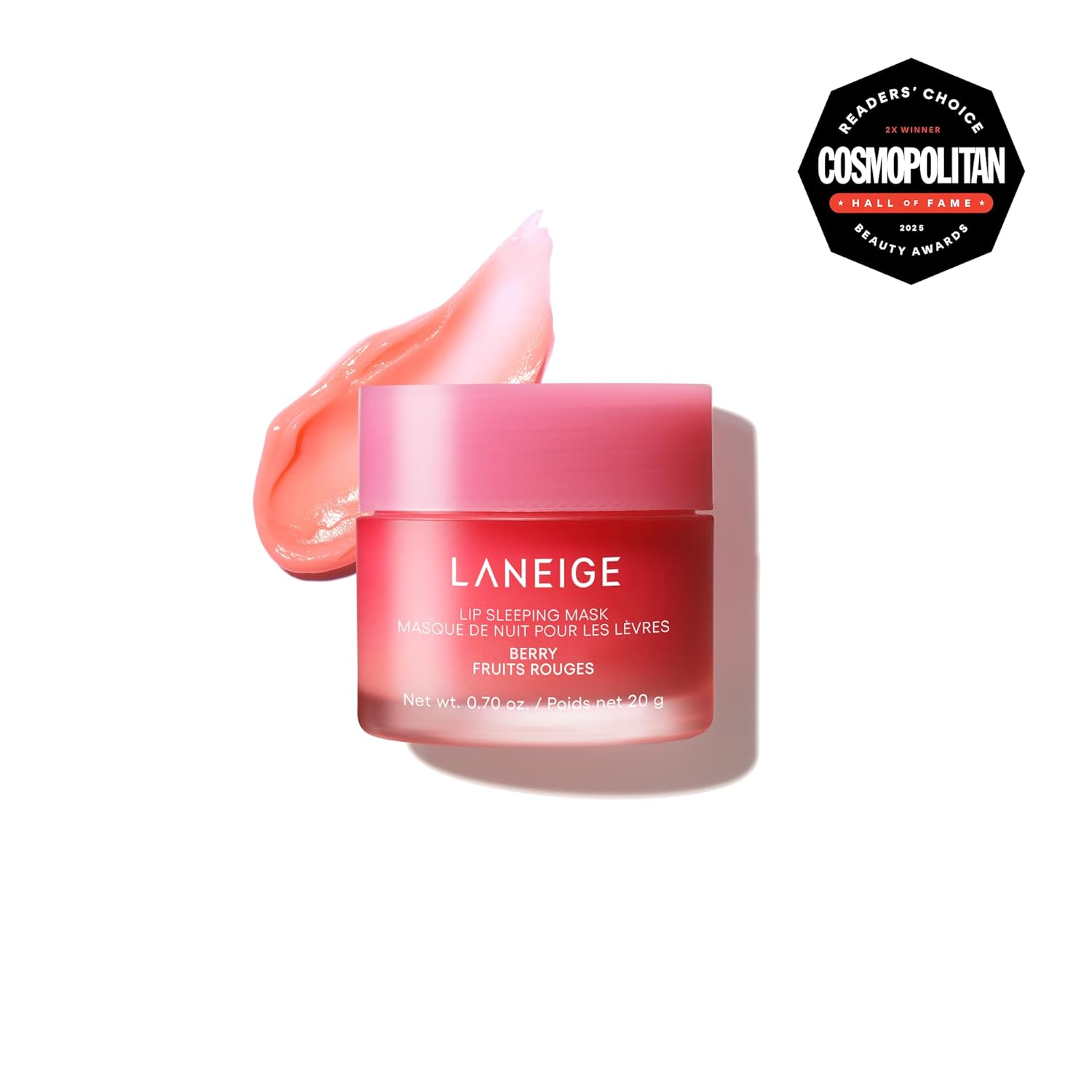 LANEIGE Lip Sleeping Mask: Nourish, Hydrate, Vitamin C, Murumuru & Shea