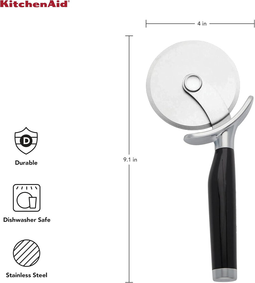 KitchenAid Classic Pizza Wheel with Sharp Blade For Cutting Through Crusts