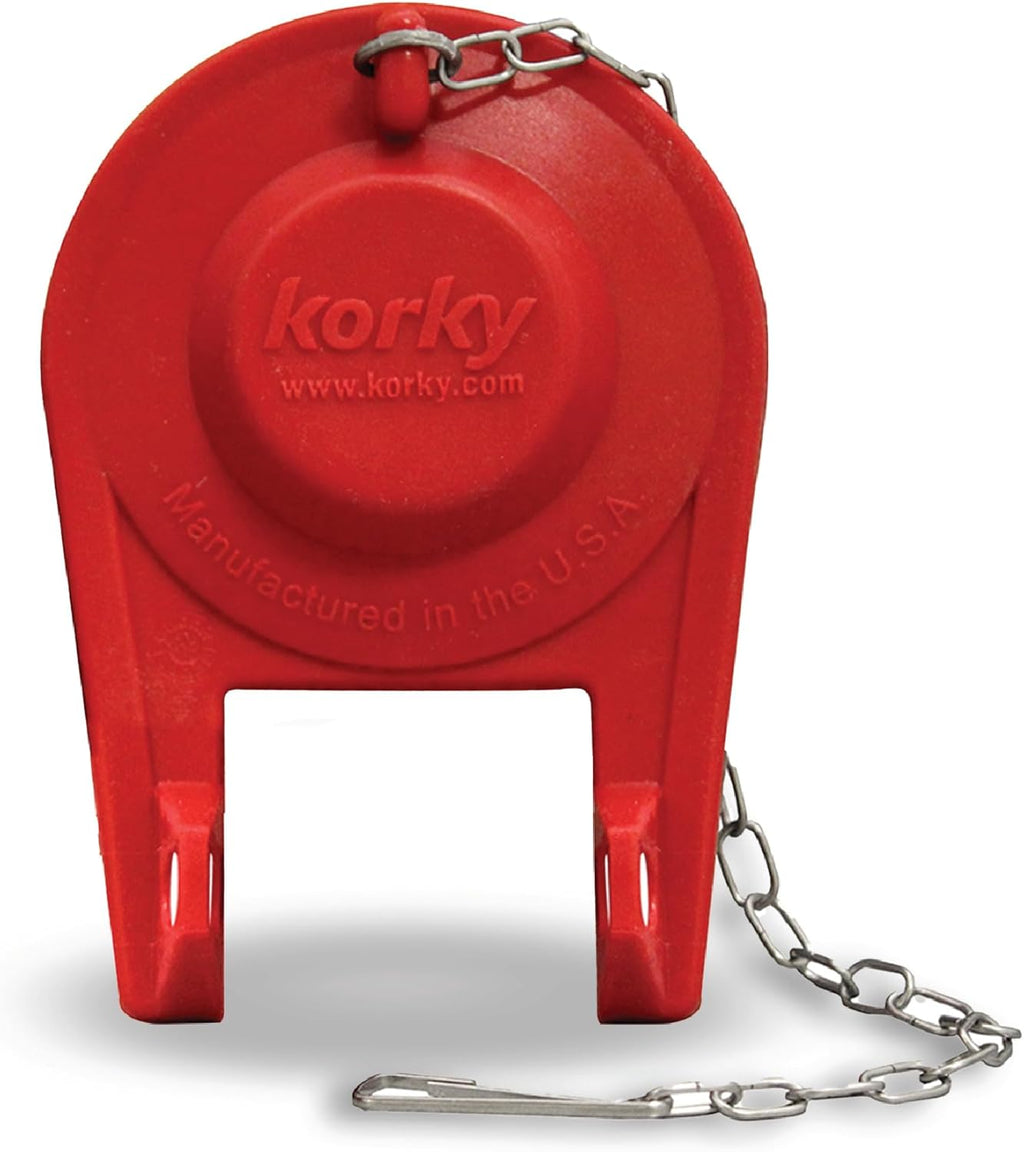 Korky Ultra Standard 2-Inch Universal Toilet Flapper - Long Lasting Rubber