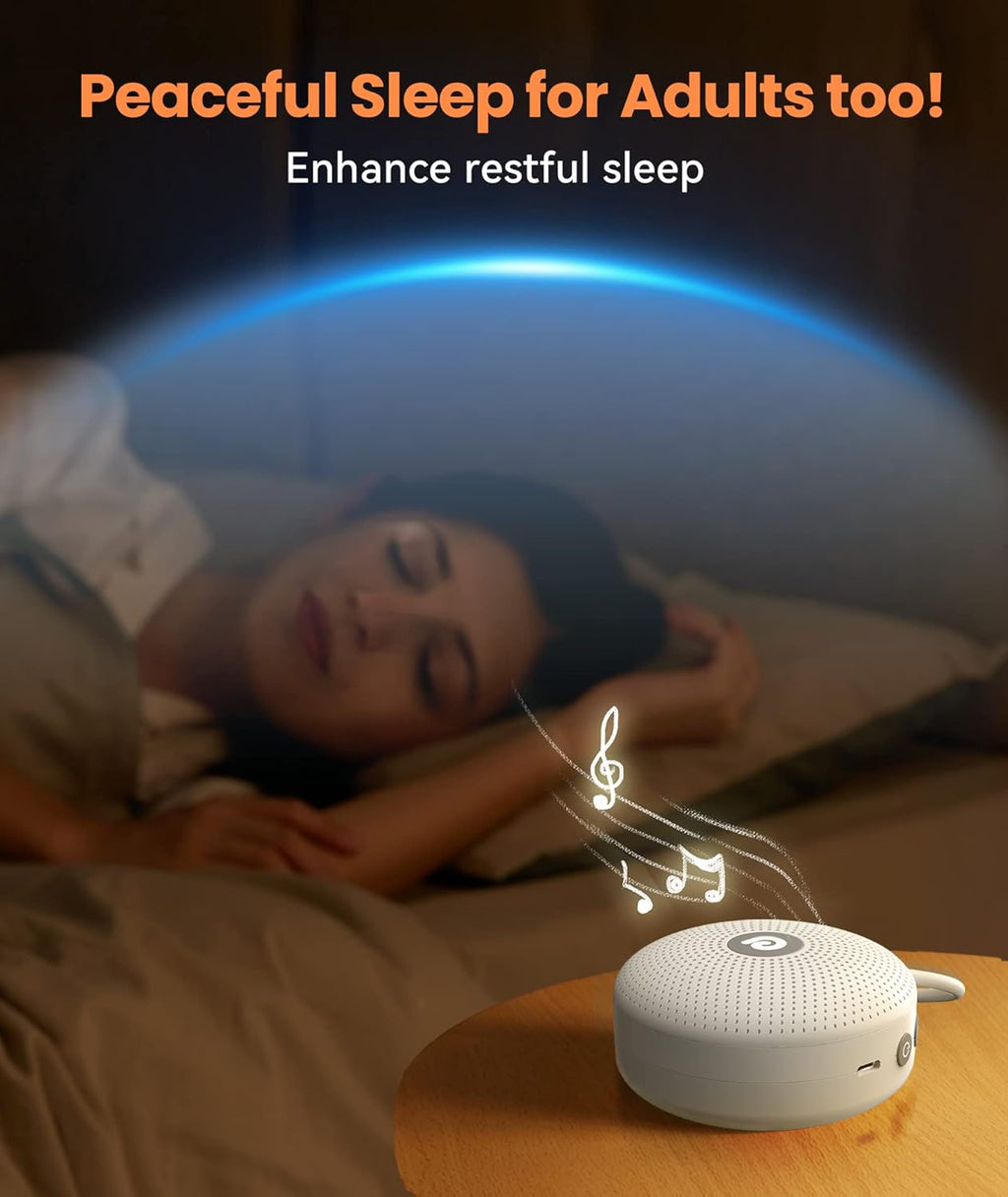 Dreamegg Portable Noise Machine for Baby Adult, Features Powerful Battery, 21