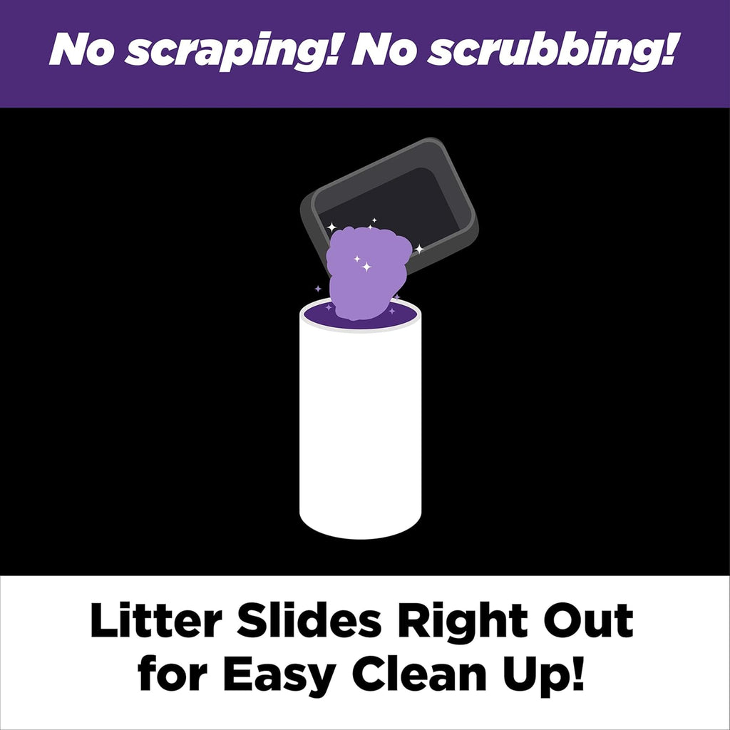 ARM & HAMMER Clump & Seal SLIDE Platinum Multi-Cat Clumping Cat Litter, Easy