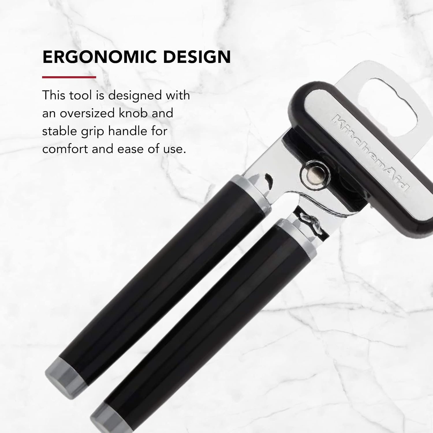 KitchenAid Classic Multifunction Can Opener and Bottle Opener Easy to Use