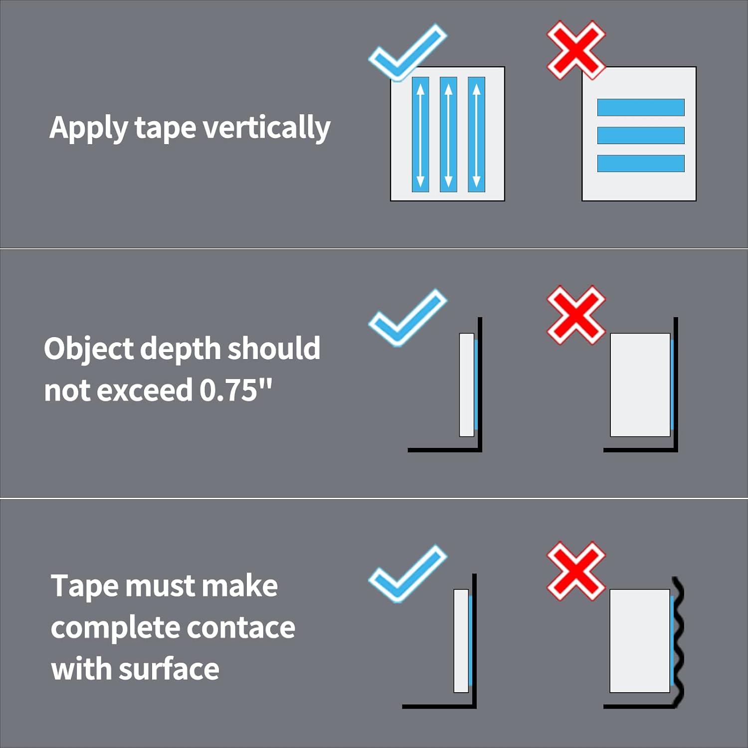 Art3d Double-Sided Mounting Tape (10FT), Multipurpose Removable Adhesive Foam