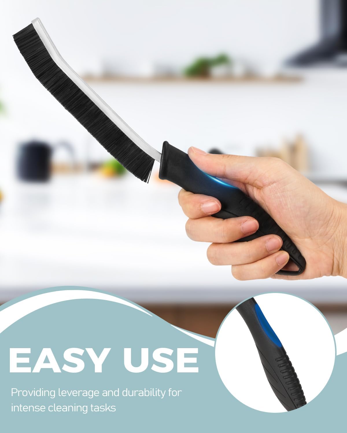 SXhyf Crevice Cleaning Brush - Grout Scrub Brush, House Cleaning Supplies