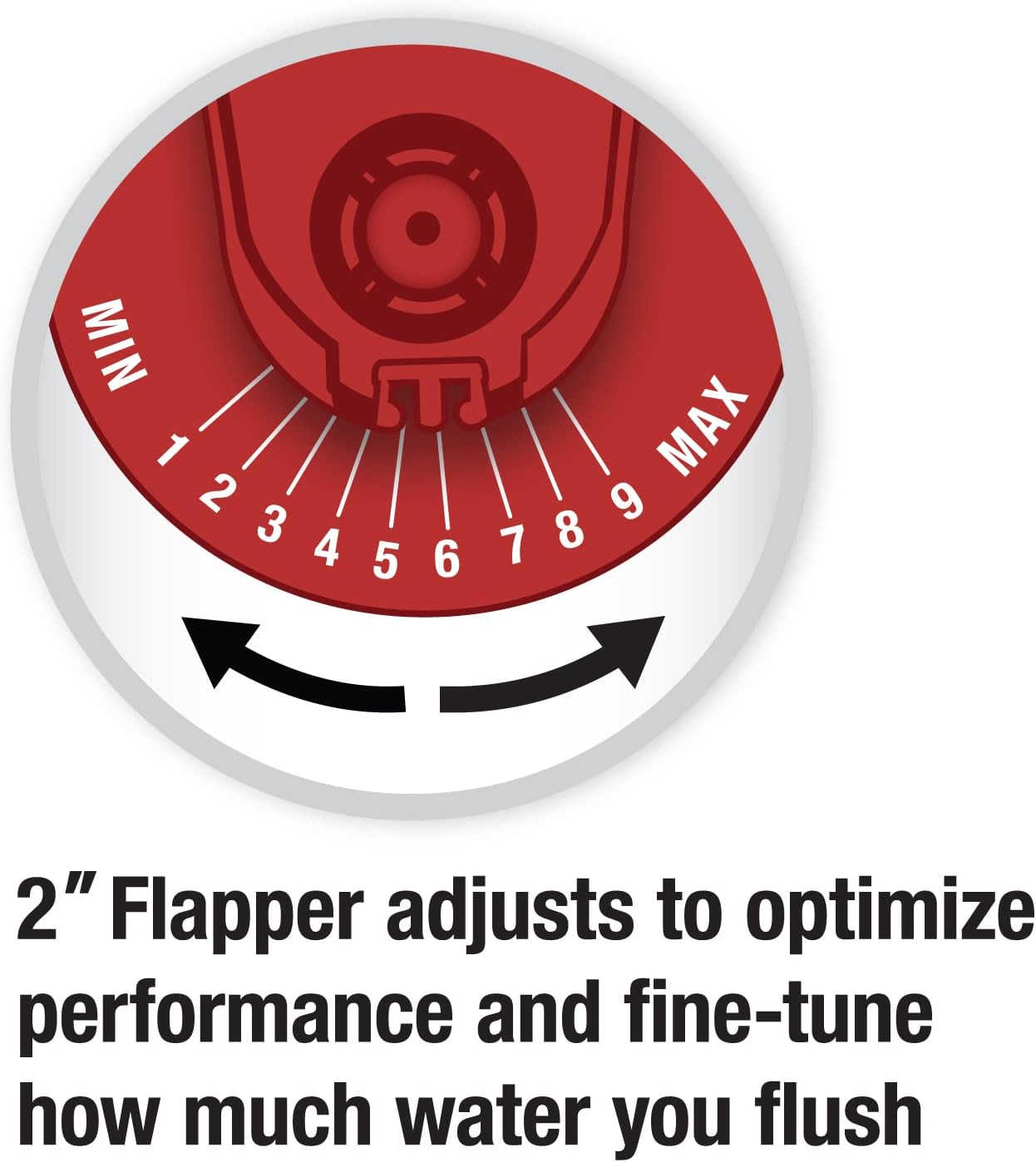 Fluidmaster K-400H-039 High Performance Toilet Fill Valve with 2-Inch