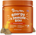 Zesty Paws Allergy Immune Bites - Dog Allergy Chews, Dog Probiotics for Itchy