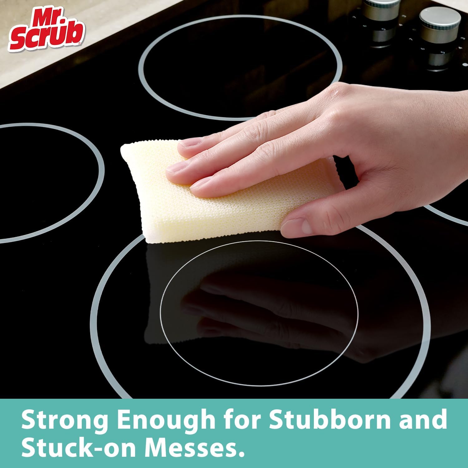 Mr. Scrub All-Purpose Sponges, Non Scratch, for Washing and Cleaning Dishes
