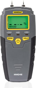 General Tools MMD4E Digital Moisture Meter, Water Leak Detector, Moisture