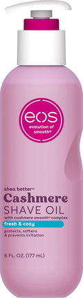 eos Cashmere Shave Oil ‰ÛÒ Fresh & Cozy, Moisturizing Shave Oil with Shea