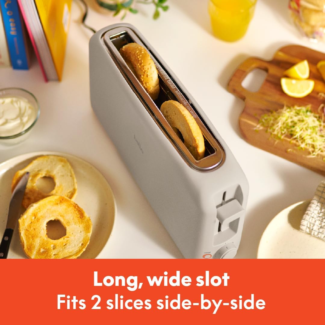 bella 2 Slice Slim Toaster, Fits-anywhere‰ã¢ Kitchenware, 6 Setting Shade
