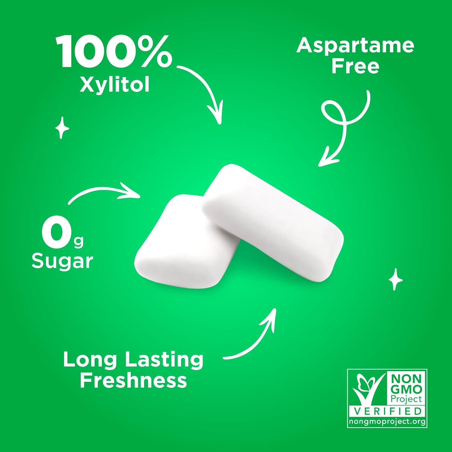 PUR Gum Aspartame Free Chewing Gum
