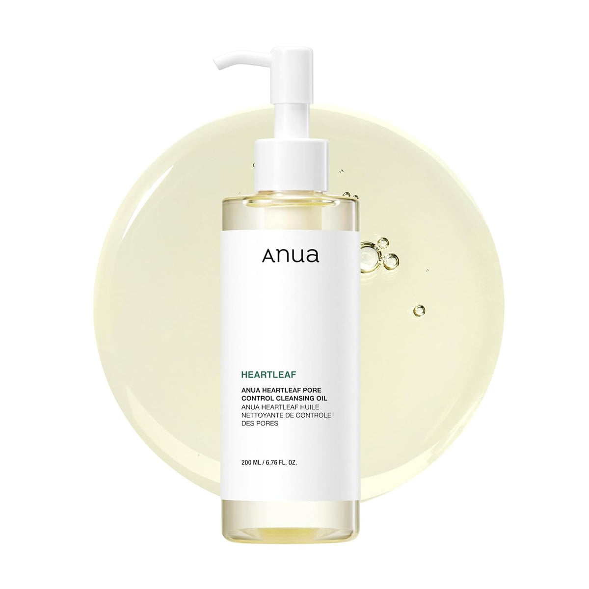 Anua Heartleaf Pore Control Cleansing Oil, Pore Cleanser, Sebum Care, Gentle