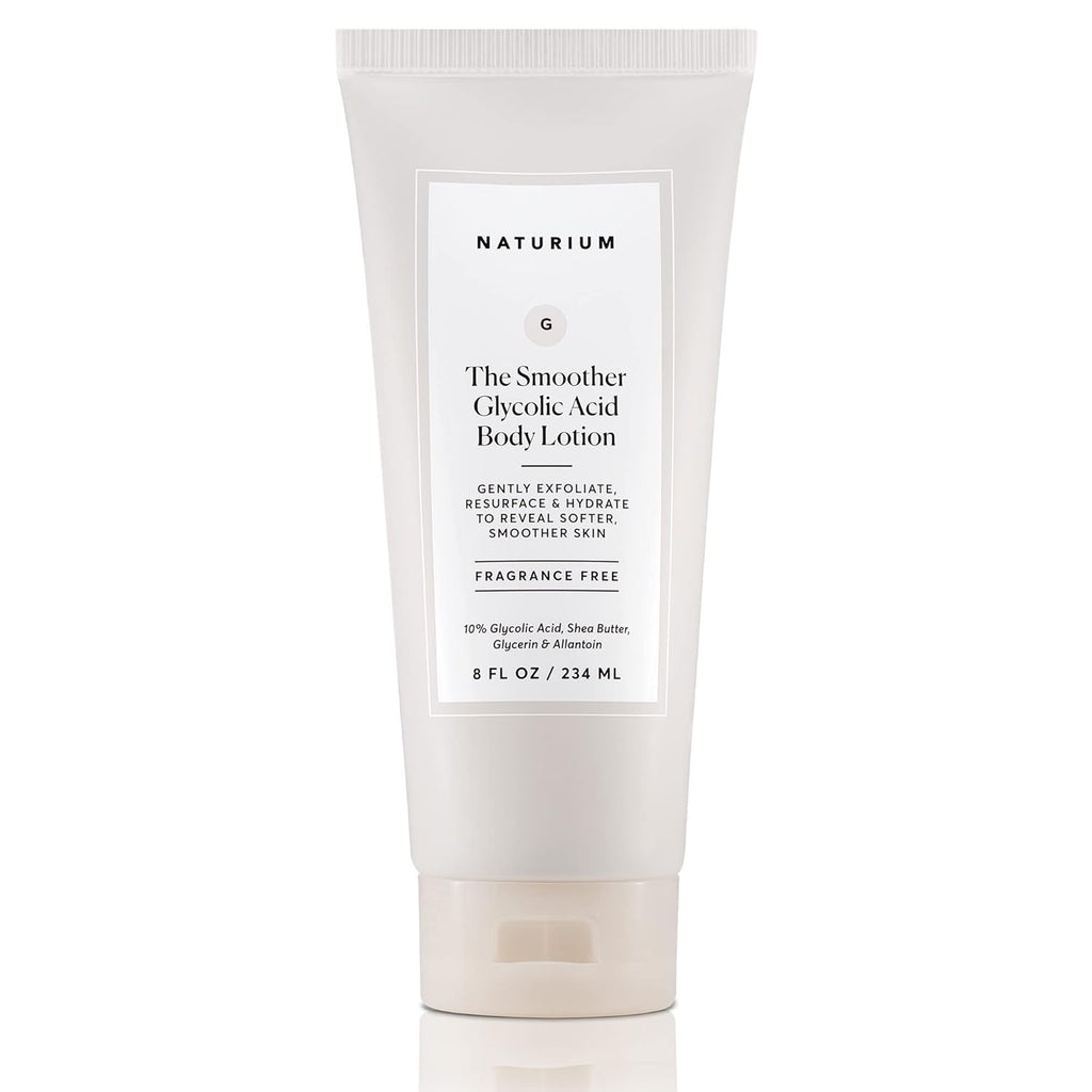 Naturium The Smoother Glycolic Acid Body Lotion, Resurfacing & Exfoliating