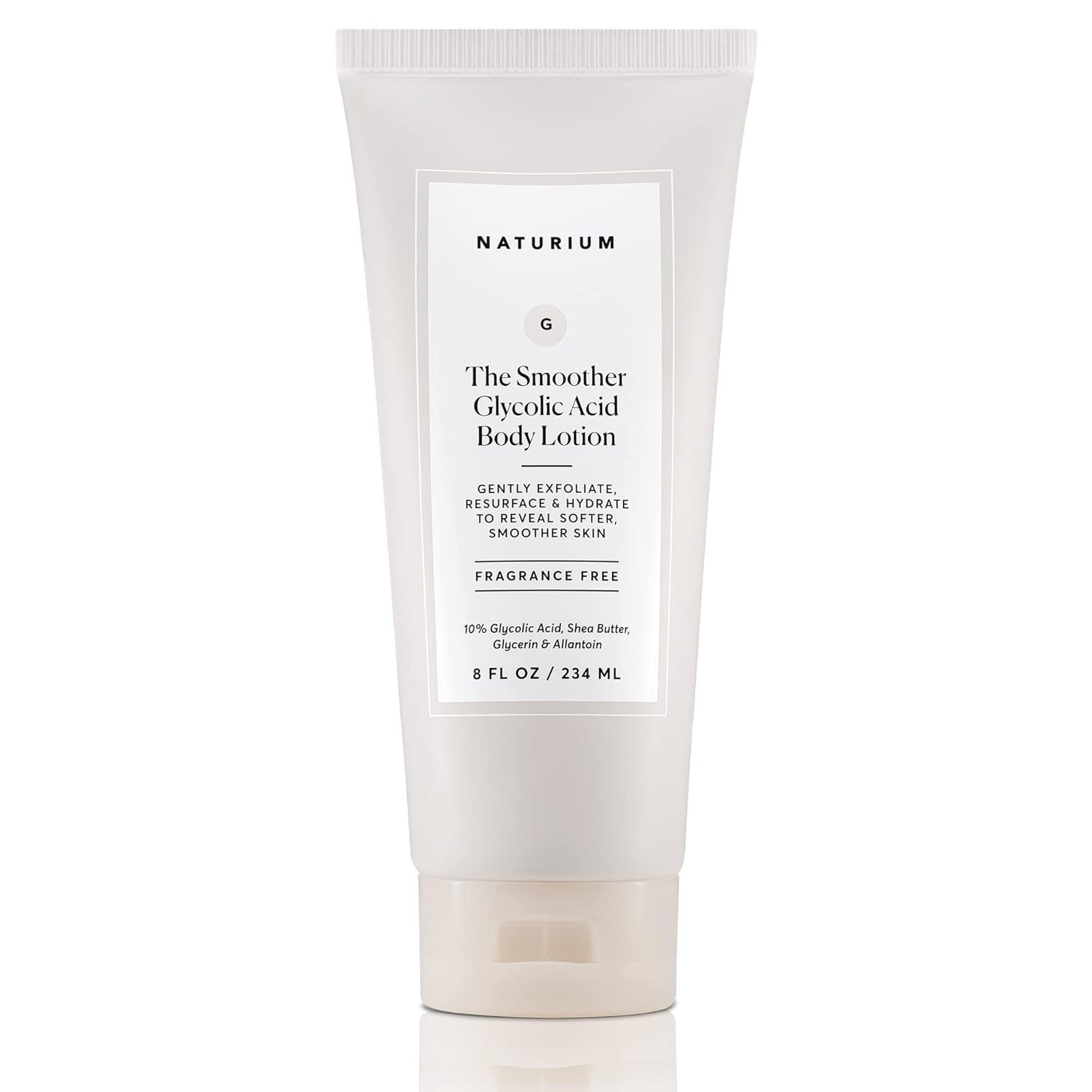 Naturium The Smoother Glycolic Acid Body Lotion, Resurfacing & Exfoliating
